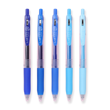 Zebra Sarasa Clip Limited Edition Gel Pen - Nemophila Bouquet - 0.5 mm - 5 Colors Set - Stationery Pal