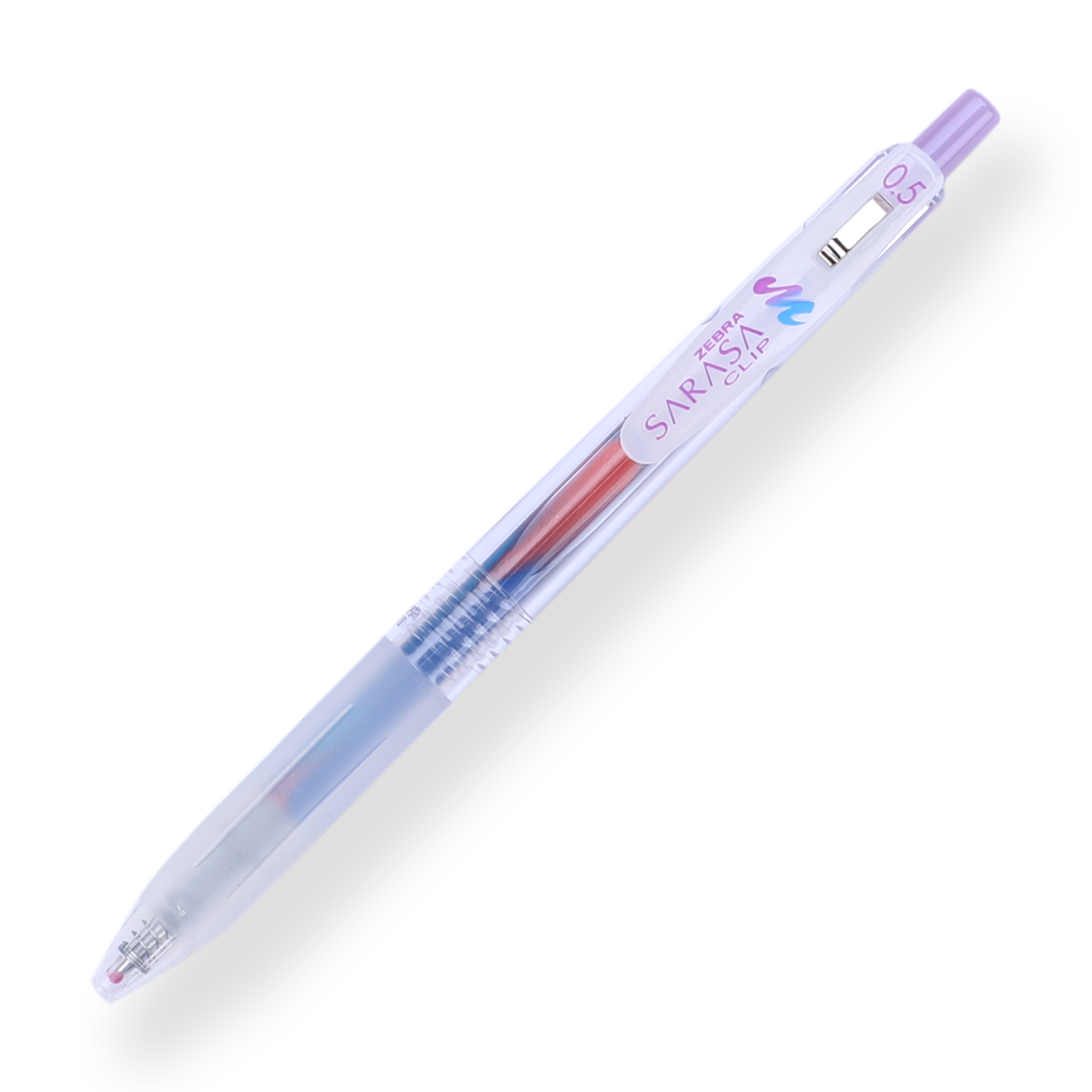 Zebra Sarasa Clip Marble Color Gel Pen - 0.5 mm - Blueberry Salad - Stationery Pal