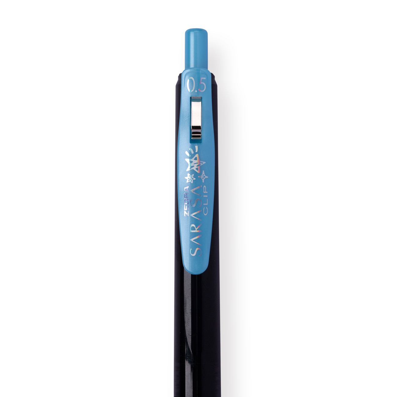 Zebra Sarasa Deco Shine Metallic Pen - 0.5mm -  Shiny Blue