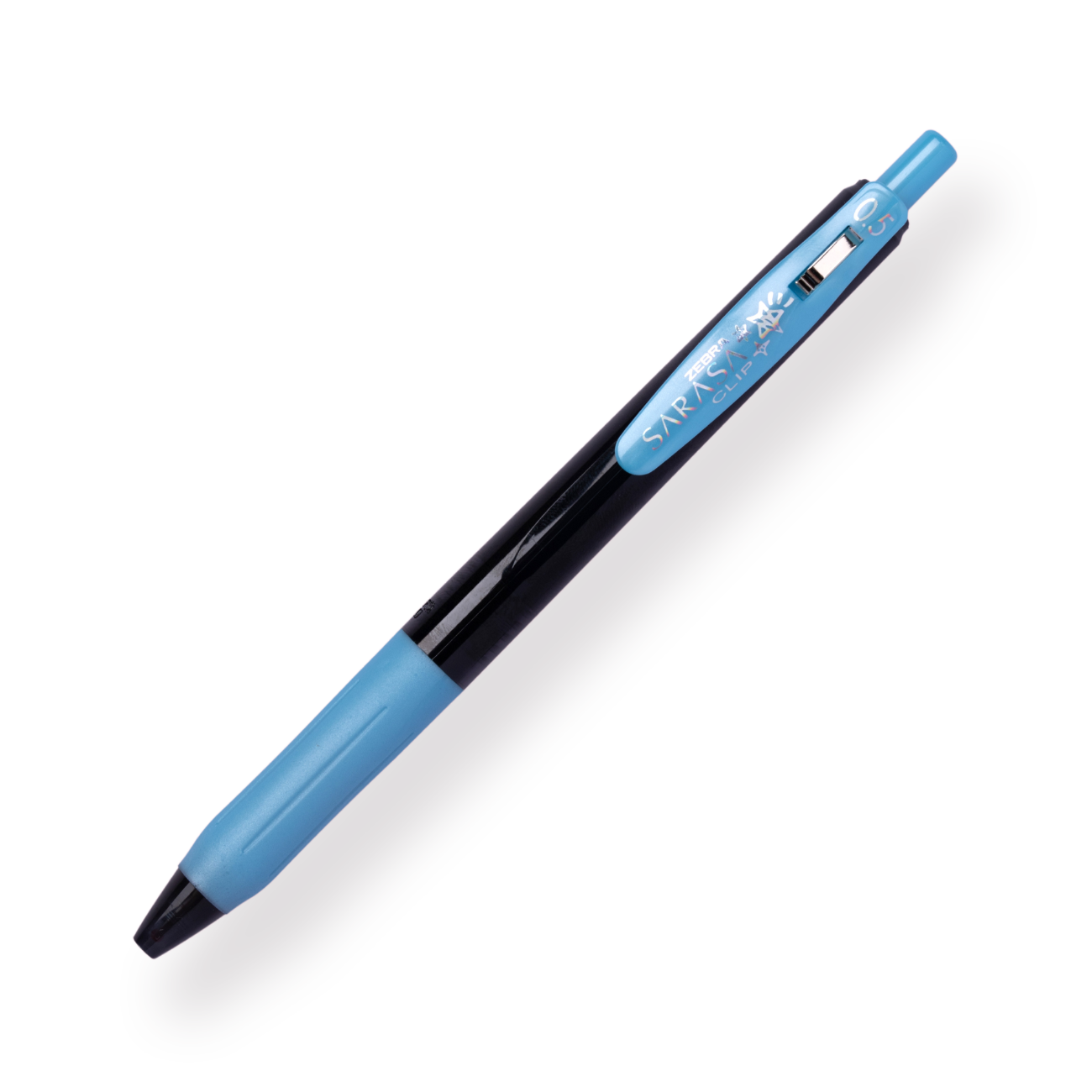 Zebra Sarasa Deco Shine Metallic Pen - 0.5mm -  Shiny Blue