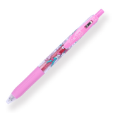 Zebra Sarasa Limited Edition Clip Gel Pen - Petit Trip Series - 0.5 mm - Light Pink - Stationery Pal