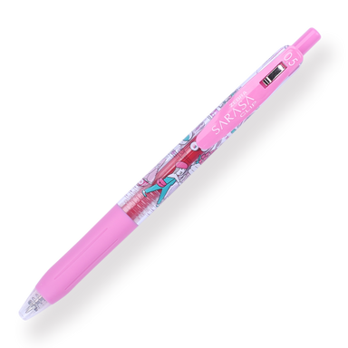 Zebra Sarasa Limited Edition Clip Gel Pen - Petit Trip Series - 0.5 mm - Light Pink - Stationery Pal