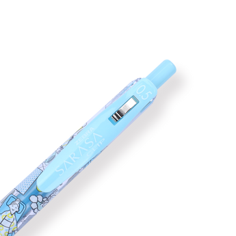 Zebra Sarasa Limited Edition Clip Gel Pen - Petit Trip Series - 0.5 mm - Milk Blue - Stationery Pal