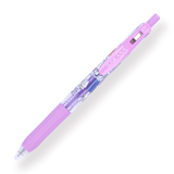 Zebra Sarasa Limited Edition Clip Gel Pen - Petit Trip Series - 0.5 mm - Milk Purple - Stationery Pal