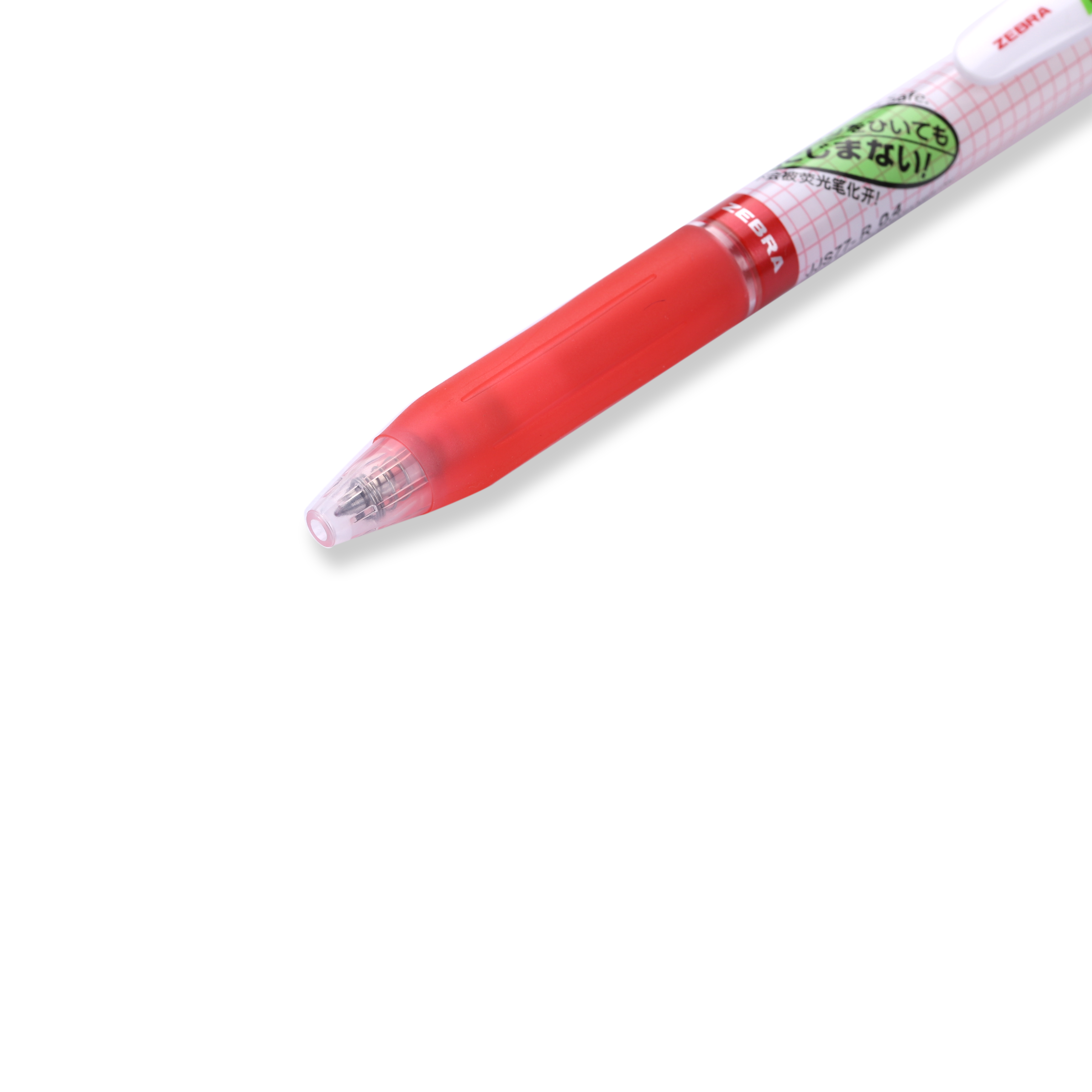 Zebra Sarasa Mark On Gel Pen - 0.4 mm - Red