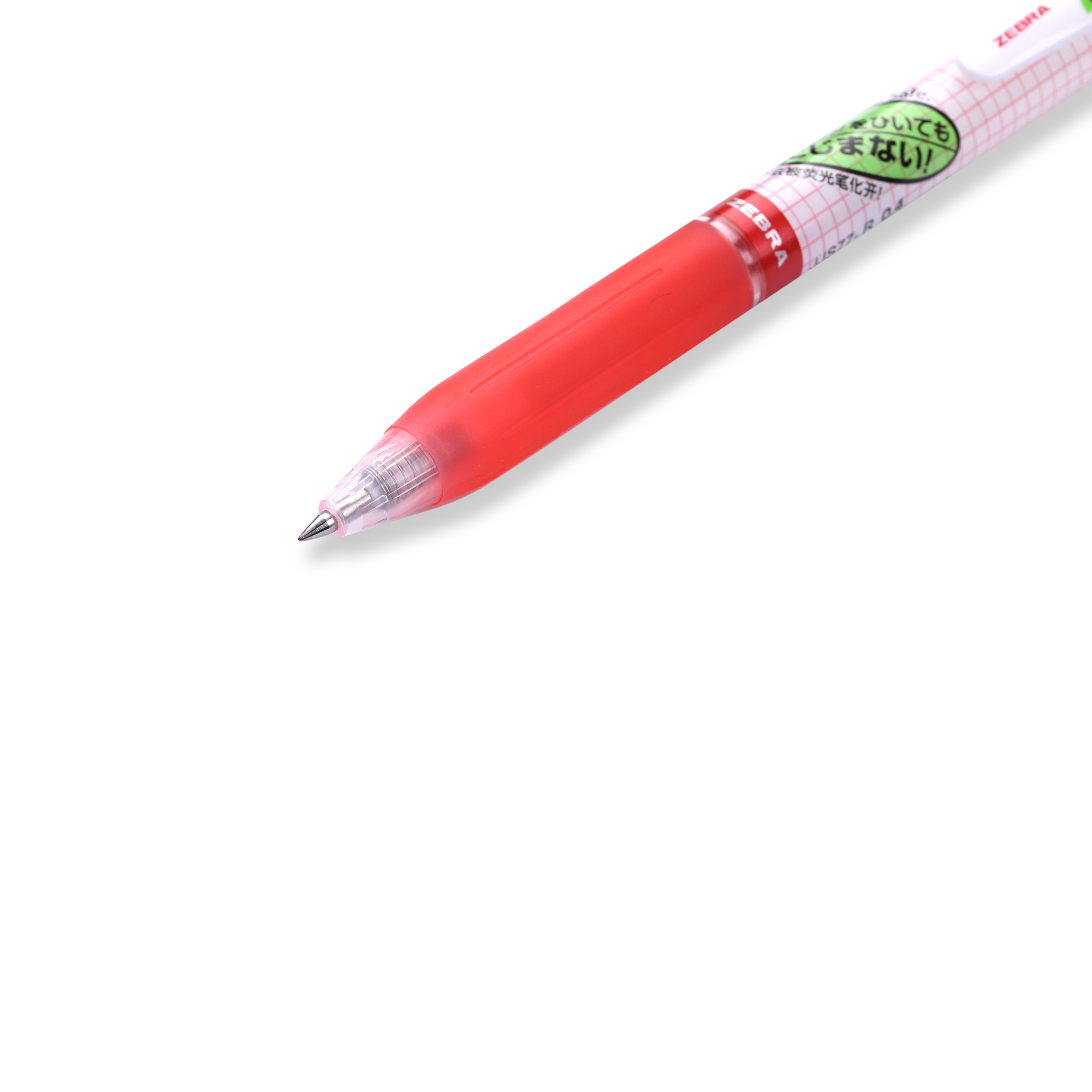 Bolígrafo de gel Zebra Sarasa Mark On - 0,4 mm - Rojo