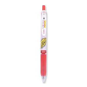 Zebra Sarasa Mark On Gelstift – 0,5 mm – Rot