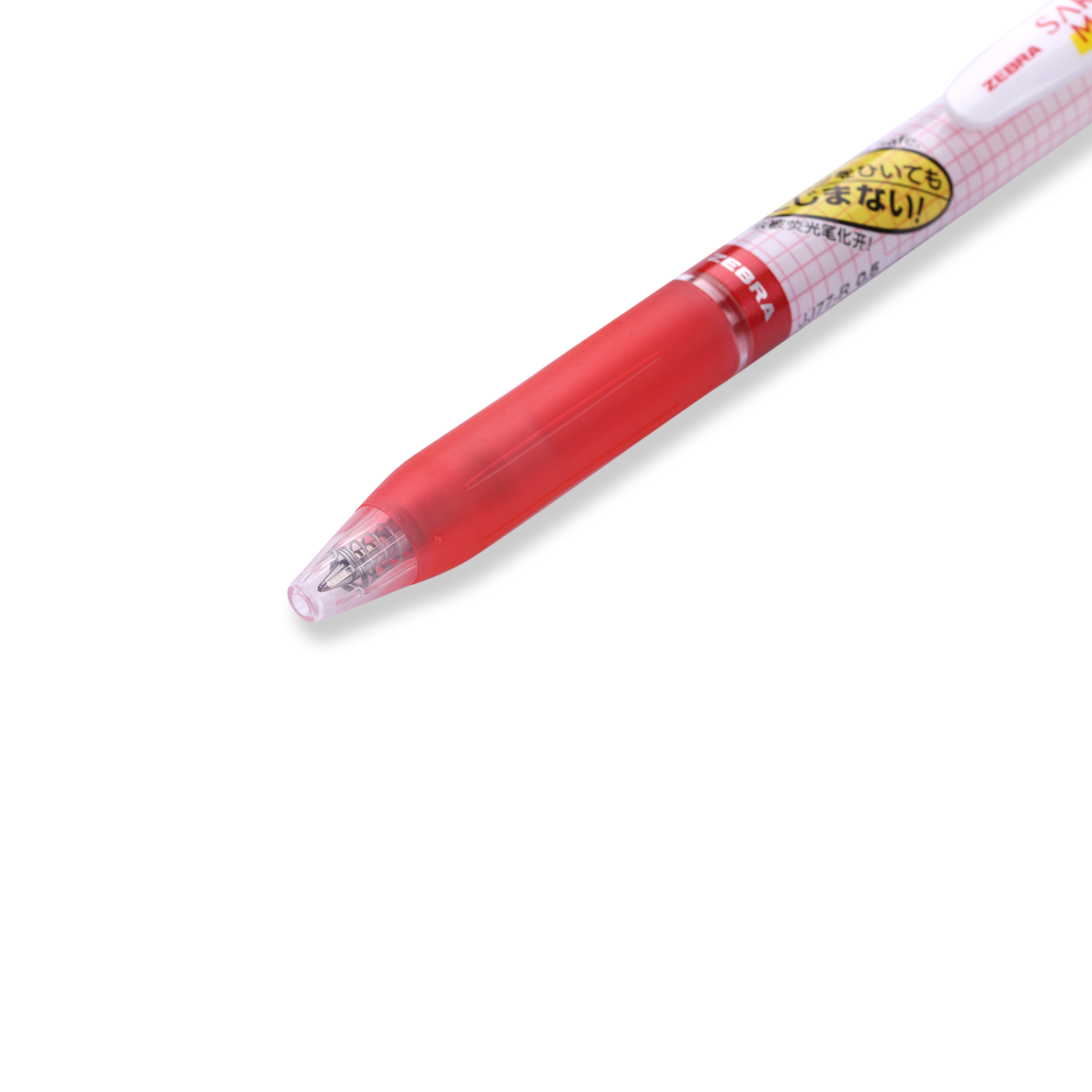 Zebra Sarasa Mark On Gel Pen - 0.5 mm - Red