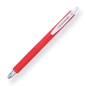 Zebra Sarasa NANO Gel Pen - 0.38 mm - Red - Stationery Pal