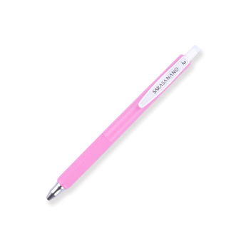 Zebra Sarasa NANO Gel Pen - 0.3 mm - Light Pink - Stationery Pal