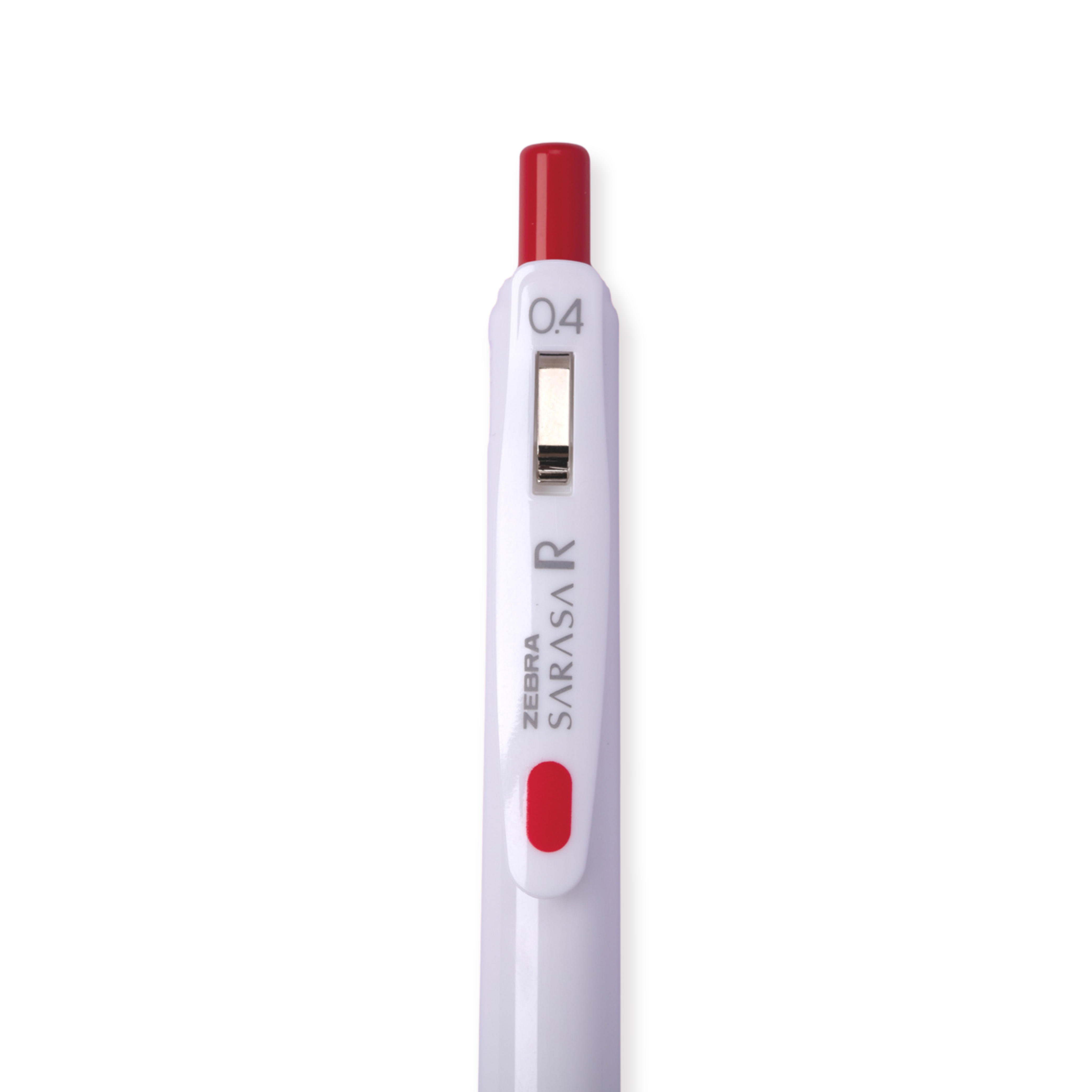Zebra Sarasa R Gel Ink Pen - 0.4 mm - Red