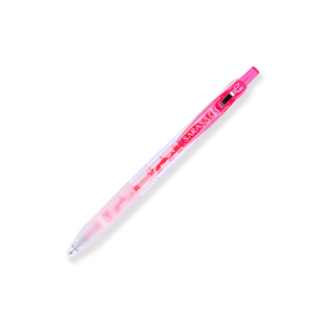 Zebra Sarasa Yupon Inspired Gel Pen - Pink Flamingo - 0.5 mm - Stationery Pal