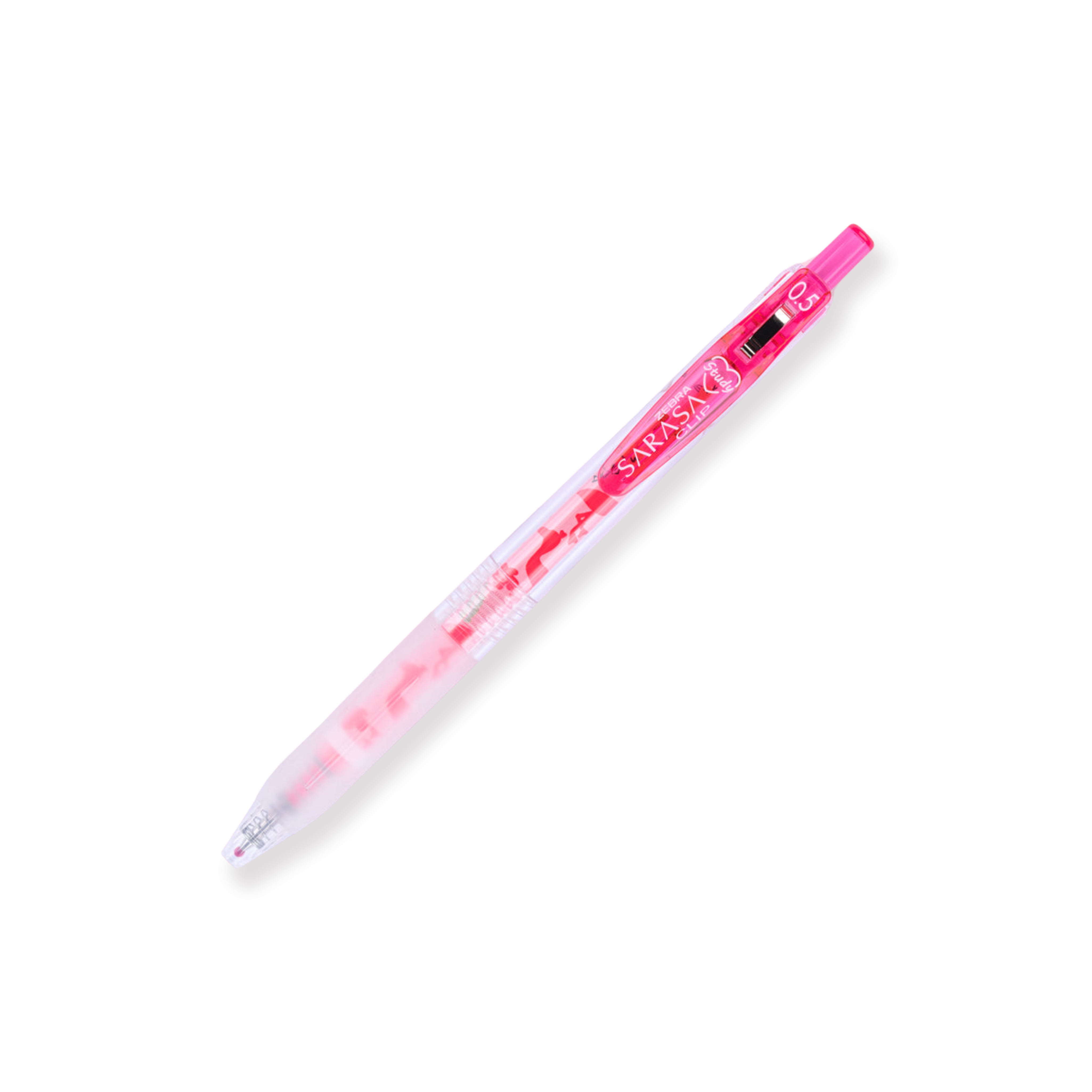 Gelstift inspiriert von Zebra Sarasa Yupon – Rosa Flamingo – 0,5 mm