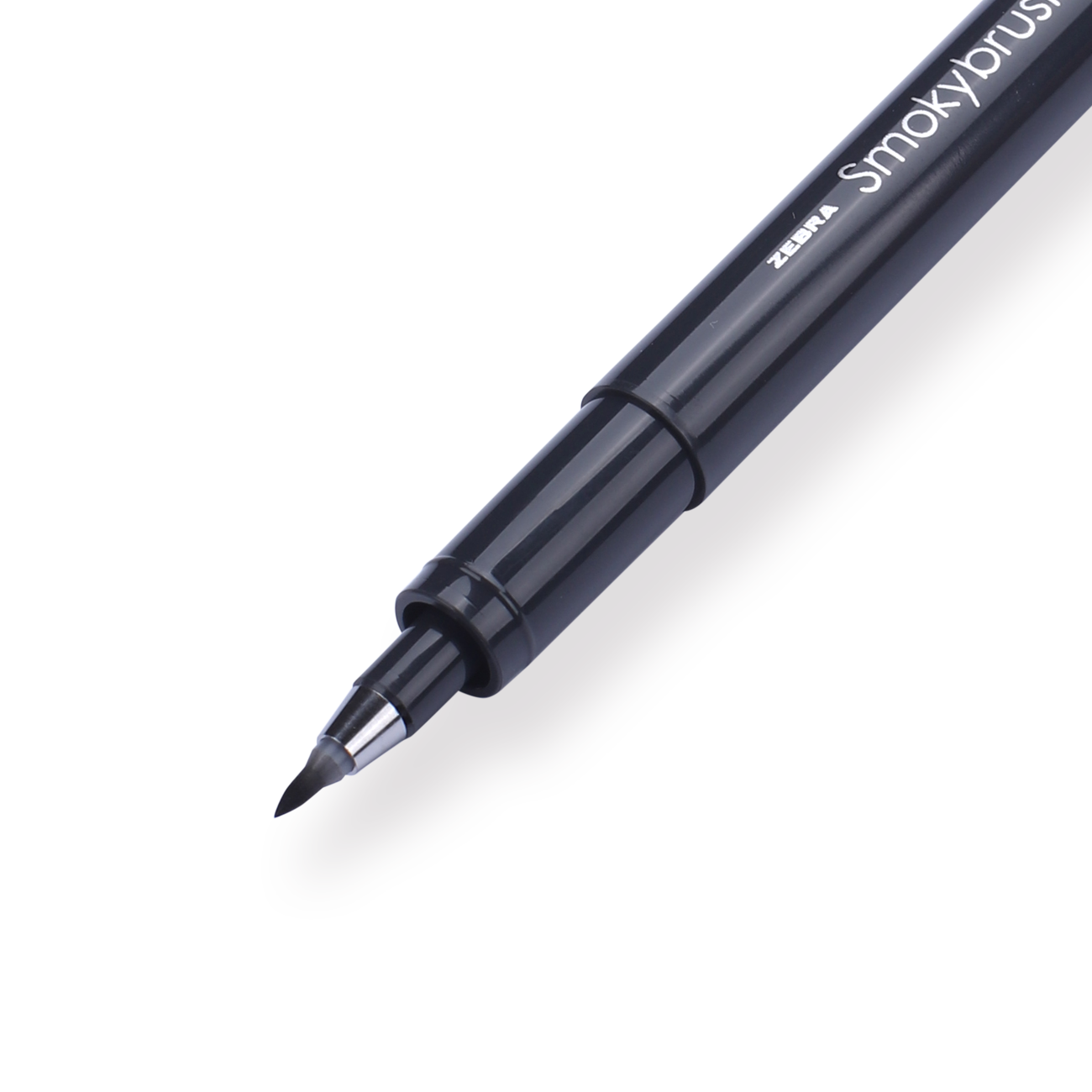Zebra Smoky Brush Pen - Black - Stationery Pal