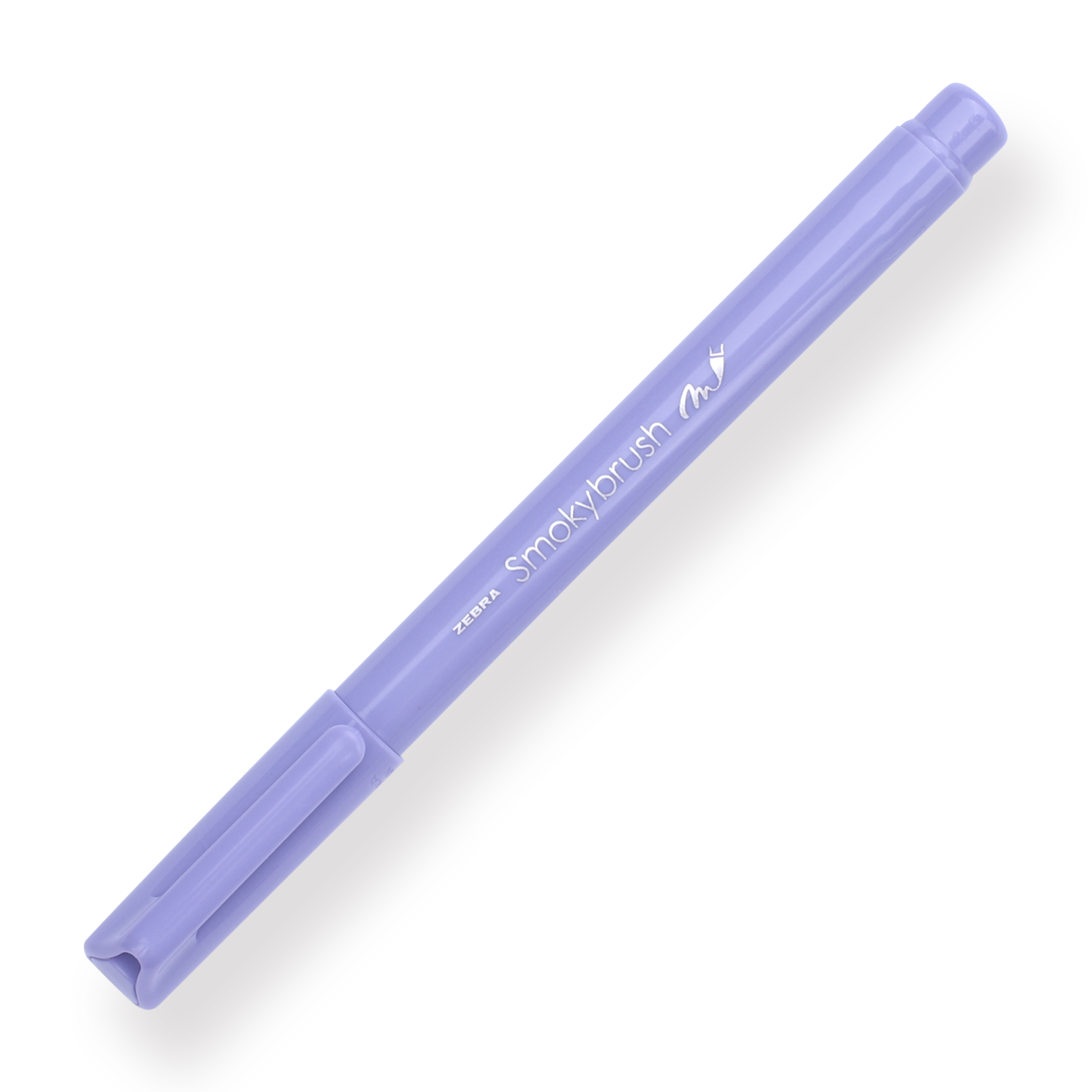 Zebra Smoky Brush Pen - Lavender - Stationery Pal