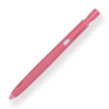 Zebra bLen Limited Edition Retractable Gel Pen - Coral Pink Body - Stationery Pal