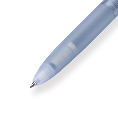 Zebra bLen Limited Edition Retractable Gel Pen - The Clear Nuance Color - Blue Gray - Stationery Pal