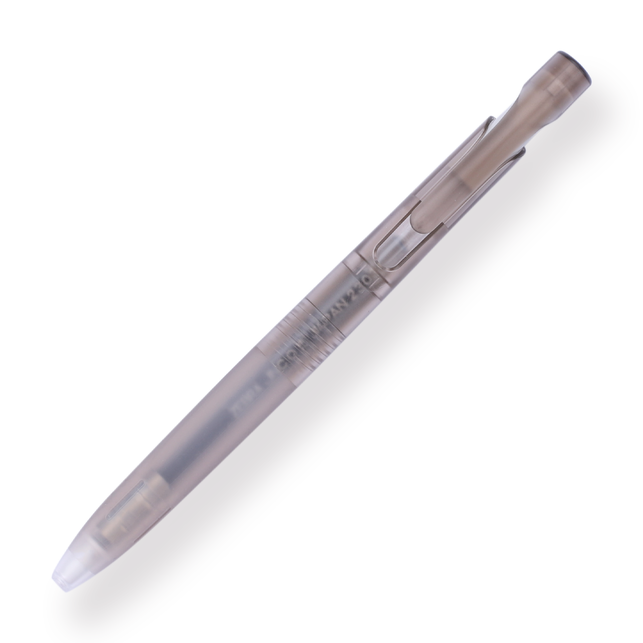 Zebra Blen Limited Edition Retractable Gel Pen - The Clear Nuance Color - Chocolate
