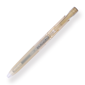 Zebra bLen Limited Edition Retractable Gel Pen - The Clear Nuance Color - Ochre - Stationery Pal