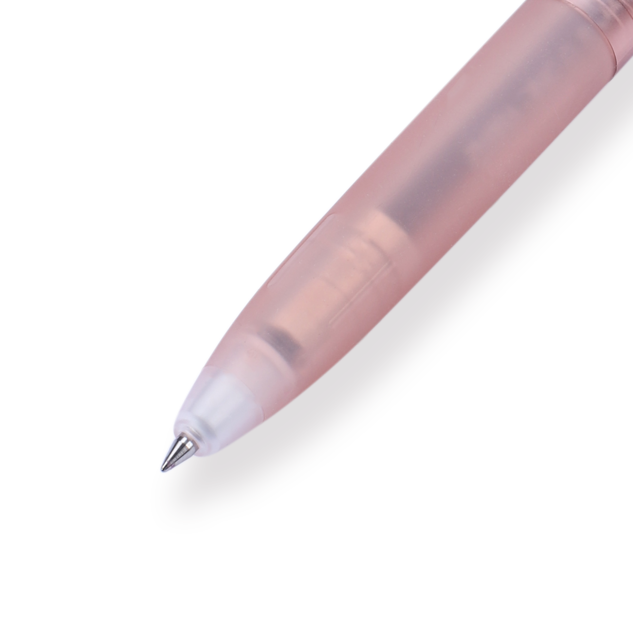 Zebra bLen Limited Edition Retractable Gel Pen - The Clear Nuance Color - Pink Brown - Stationery Pal