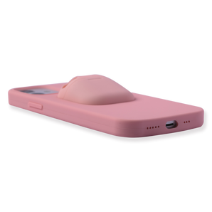 Funda para iPhone X/XS - Soporte para Airpods - Rosa