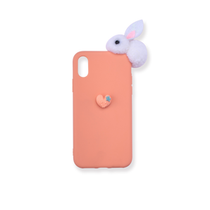 iPhone X/XS Case - Rabbit - Orange