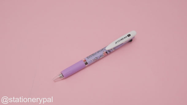 Uni Jetstream x Sanrio 3 Color Limited Edition Multi Pen - 0.5 mm - Little Twin Stars - Purple Body