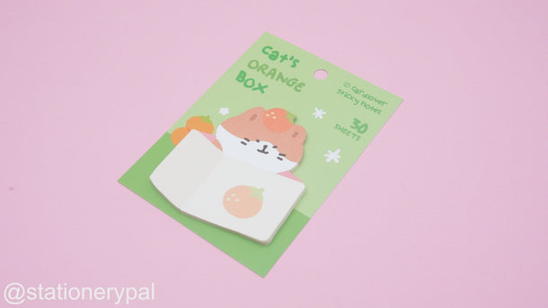 Cardlover Sticky Notes - Cat's Orange Box