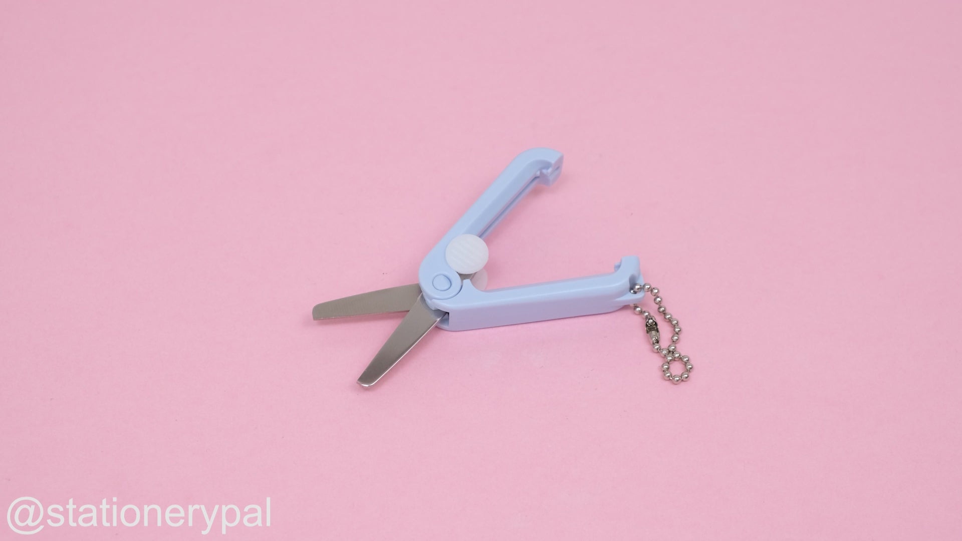 Mini Retractable Scissors - Blue