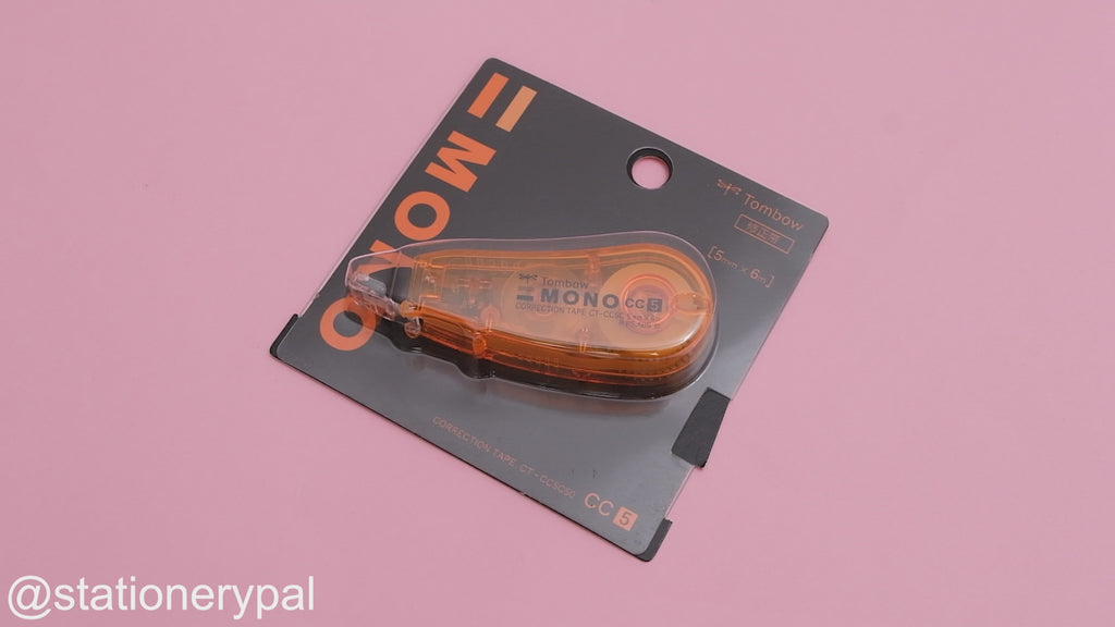 Tombow MONO CC5 Correction Tape - Orange Body