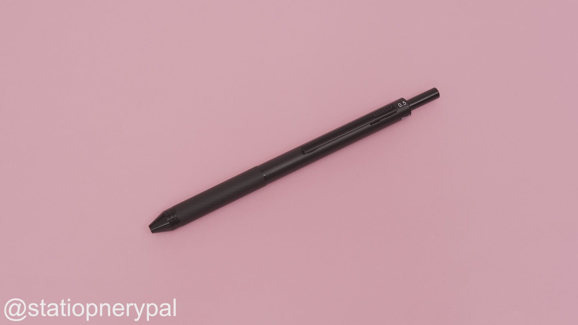 4 in 1 Metal Ballpoint Pen - 0.5 mm - Black