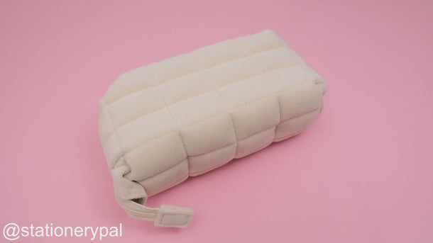 Kokuyo Nemu Nemu Soft Pillow Pencil Case - White