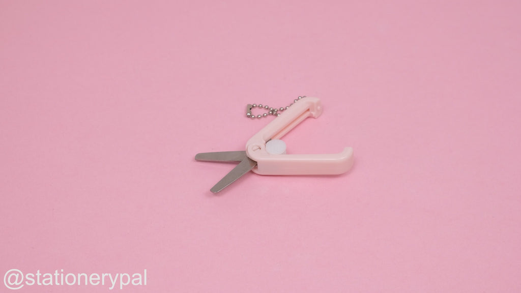 Mini Retractable Scissors - Pink
