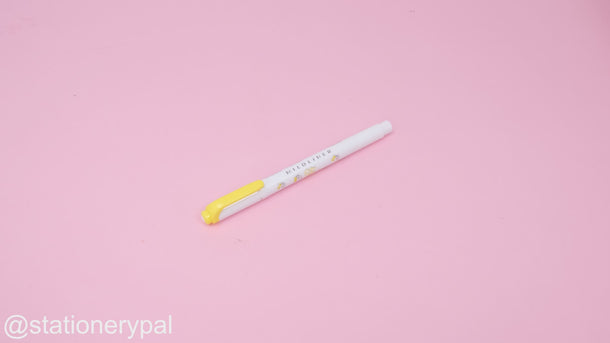 Zebra Mildliner 50th Anniversary Hello Kitty Series Highlighter - Mild Lemon Yellow