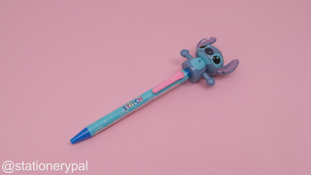 Sakamoto Arm Moving Disney Mascot Puppet Ballpoint Pen - 0.5 mm - Stitch