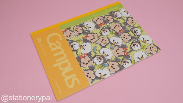 Kokuyo Campus x Disney Tsum Tsum Notebook - Set of 4 - B5 - 8 mm Ruled