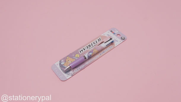 Uni Jetstream x Rilakkuma 3 Color Limited Edition Multi Pen - 0.5 mm - Purple