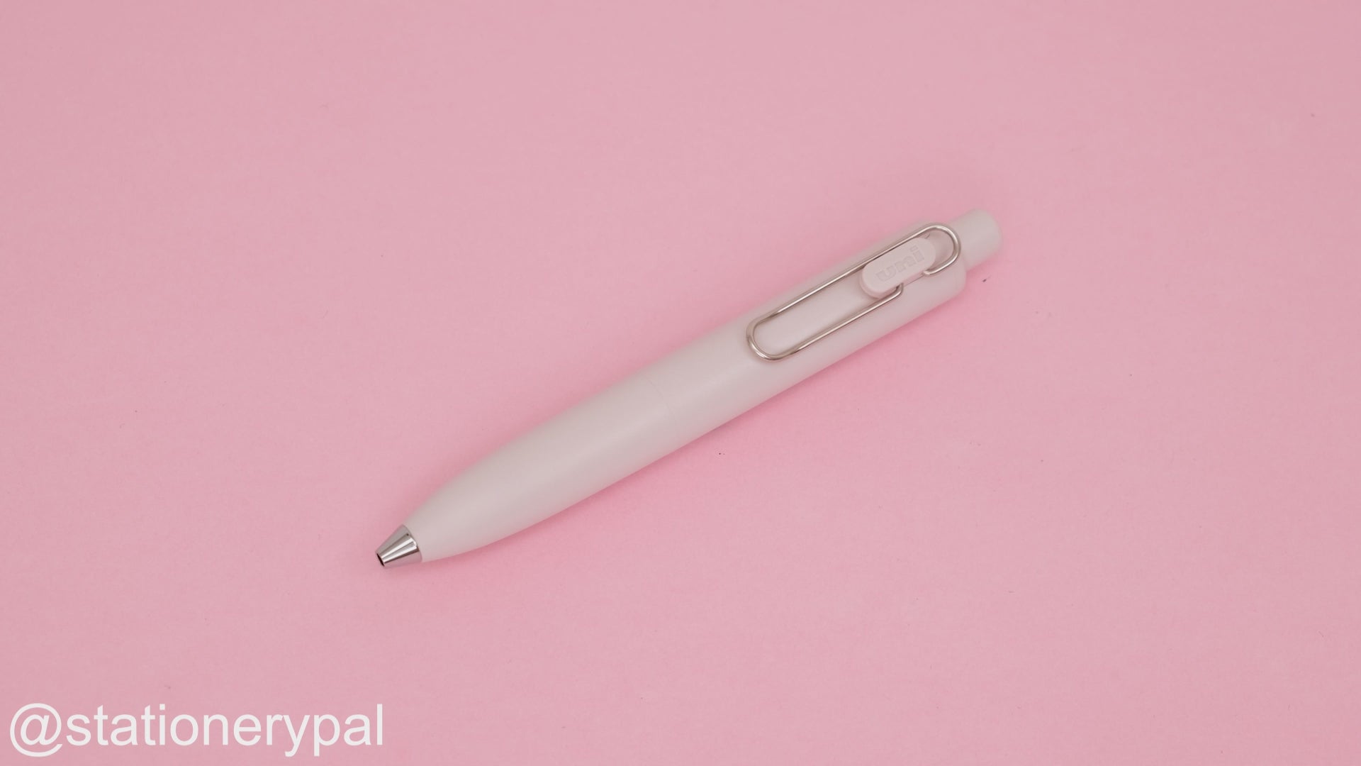 Uni-ball One P Gel Pen - 0.38 mm - Peach Milk Body