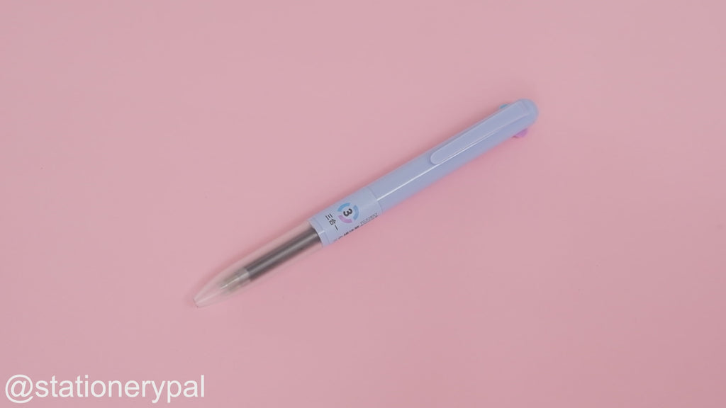 Pastel Tricolor Pen - 0.5 mm - Blue