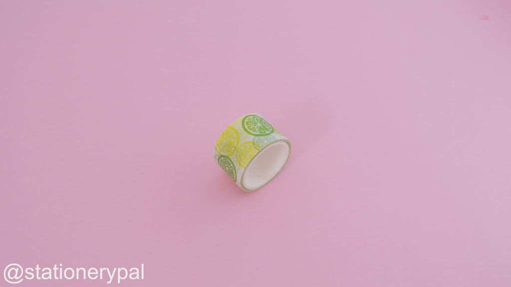 Fresh Lemon and Lime Washi Tape