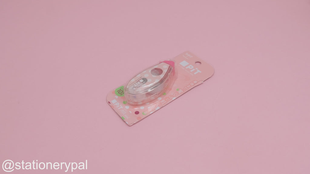 Tombow Pit Air Mini Limited Glue Tape - Polka Dot Pink