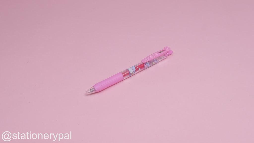 Zebra Sarasa Clip Gel Pen - Kirby - Pink