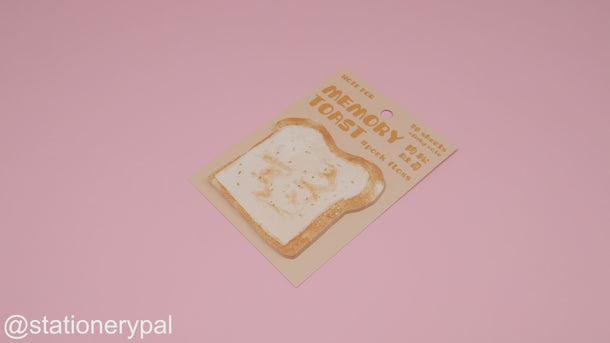 Toast-Bread Sticky Notes - Meat Floss