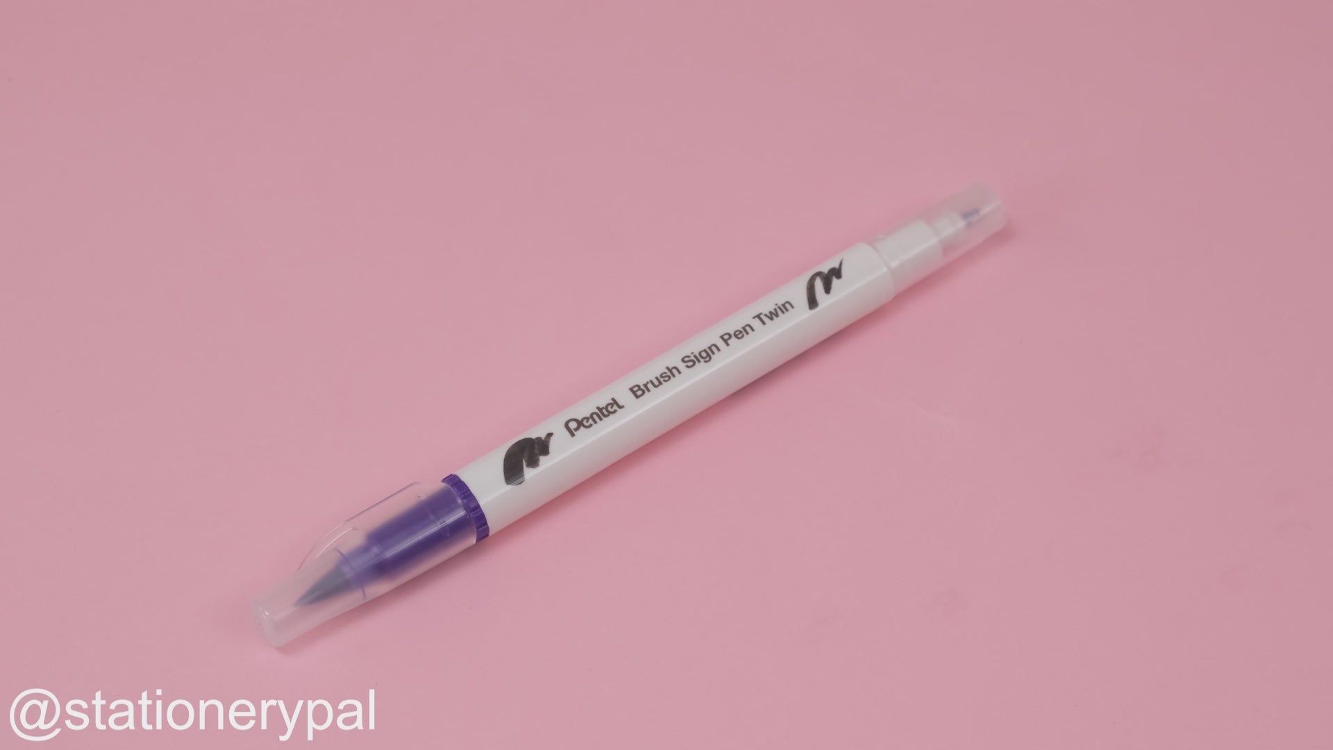 Pentel Brush Sign Pen Twin – Violet