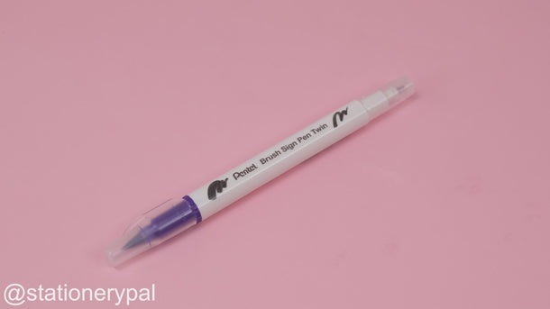 Pentel Brush Sign Pen Twin – Violet