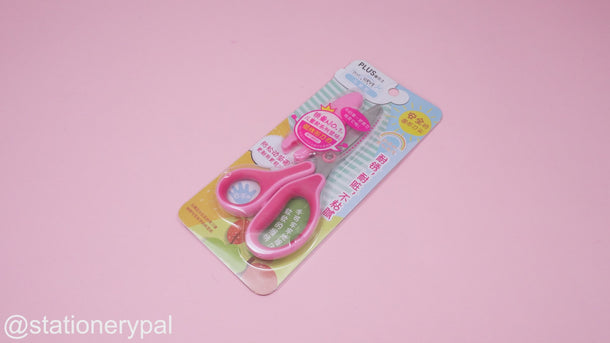 Plus Fitcut Curve Jr. Scissors - Pink