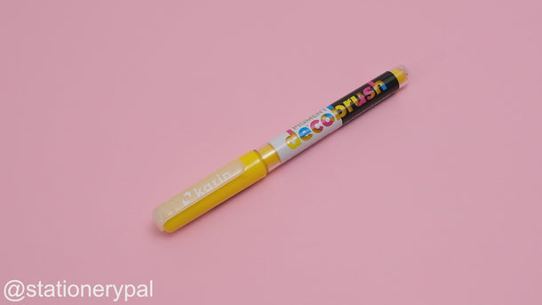 Karin Pigment Deco Brush Marker - Canary 102U