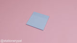 Transparent Shimmering Sticky Notes - Medium - Blue