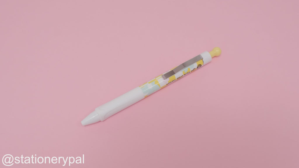 Sakura Press-Type Needle Gel Pen - 0.5 mm - Yellow