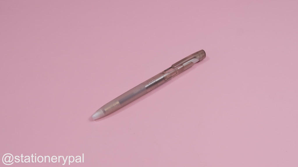 Zebra bLen Limited Edition Retractable Gel Pen - The Clear Nuance Color - Chocolate